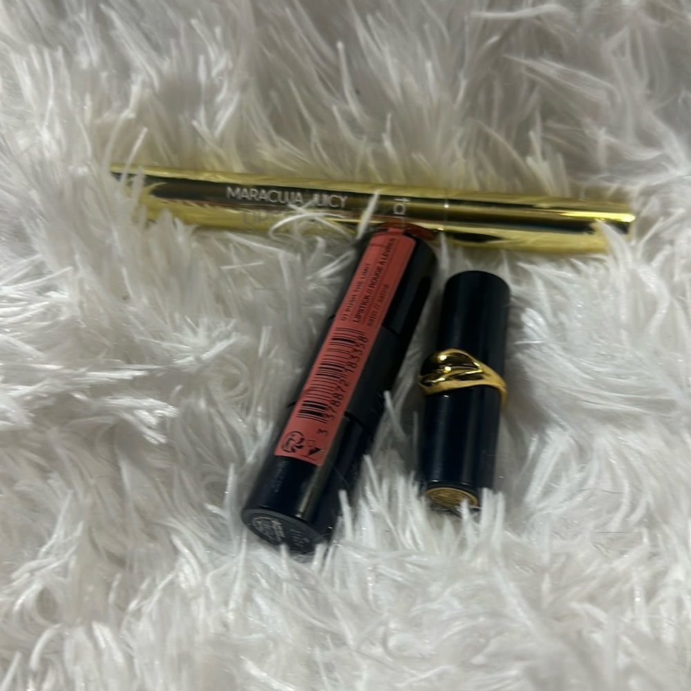 Pat McGrath mini Lipstick ,Sephora Lipstick ,Tarte Maracuja Lipstick all New